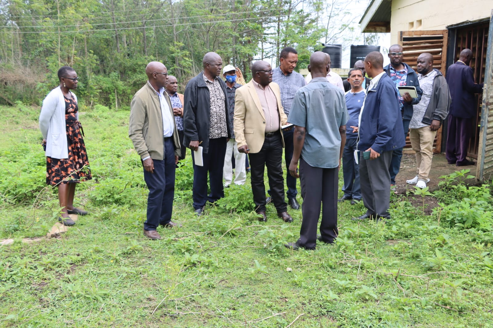 Site Handover at Luanda Cotton Ginnery, Funyula, Busia County 