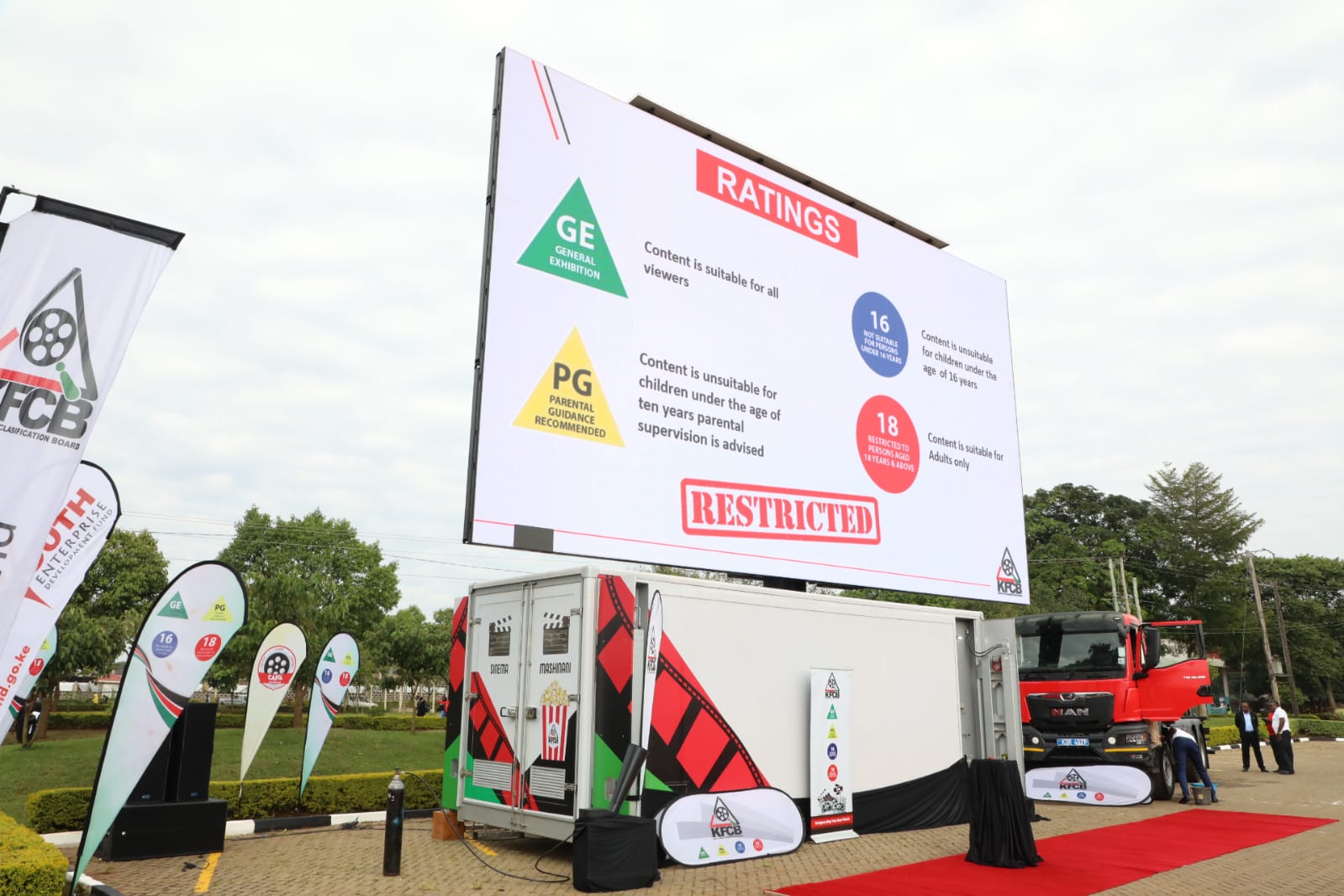 Mobile Cinema System