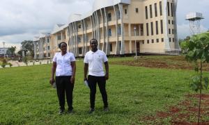 Site Inspection and Meeting for Proposed Construction of Office Block for Lake Victoria Basin Commission Headquarters Phase II – Progress at 77%