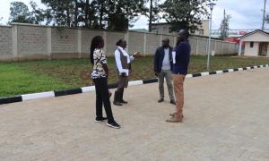 Site Inspection and Meeting for Proposed Construction of Office Block for Lake Victoria Basin Commission Headquarters Phase II – Progress at 77%