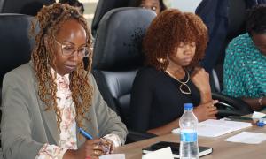 Tatu Gatere, Founder, Builder Arch. Mumbi Maina, Vice President, Women in Real Estate (WIRE)