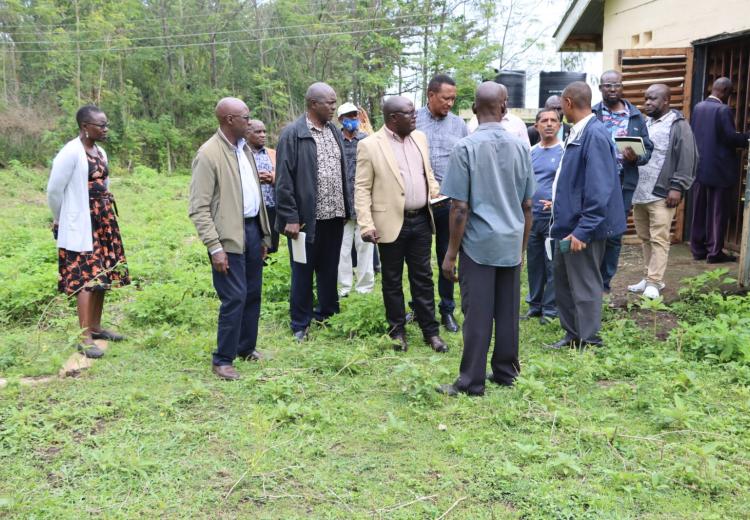 Site Handover at Luanda Cotton Ginnery, Funyula, Busia County 